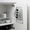 Organize It All Chrome Hanging Lid Organizer Rack